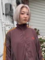 ヘアメイク アンジー(hair make anjii)&nbsp;ハイトーンボブ