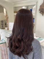 エクファ ヘア シェリル 草津 南草津店(ex-fa hair cherir) ミルクティーブロンド/ダークブルー/デジタルパーマ/南草津
