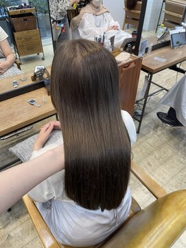 ノットバイベル 大宮(knot by belle) イルミナカラーで作る艶ベージュ◎