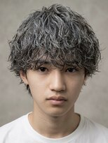 ノイセル(Noisyle)&nbsp;波巻きツイストスパイラル/リバースセンターパート/阿波座O