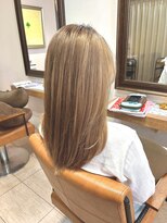 ナチュラルスポット(Natural Spot) 暖色ミルクティー×ロングスタイル