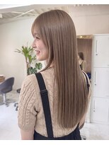 零秒女髪 千里丘店&nbsp;上品な艶髪ロングストレートで美髪叶える髪質改善髪質改善カラー