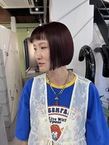 トゥループレイス(true place)&nbsp;アメリカンチェリー/ぱっつんミニボブ