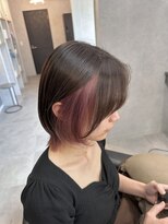 エニ(eni)&nbsp;インナーカラーピンク