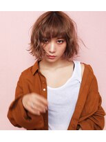 ソルトウォーター(SALT WATER)&nbsp;susaki【外国人風】ホワイトアッシュ束感たっぷりハイライトbob1