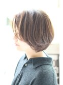 ナチュラルショートボブ [似合わせカット/センター南駅]