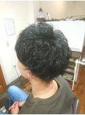 マッシュレイヤー系パーマ