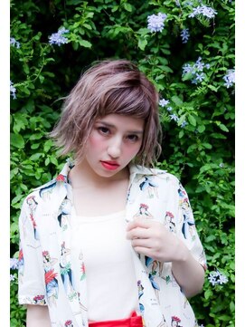 レニーバイエース(LANY by ACE) 【LANY 横浜】外国人風ボブ×グラデーションラベンダー