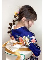 トルネード(TORNADO) 卒業式袴着付けヘアセットヘアアレンジ