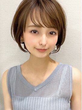 シルクレイ 吉祥寺店(Silk-lei) 大人かわいい小顔ショートボブ,フェザーバング30代/Silk-lei吉祥