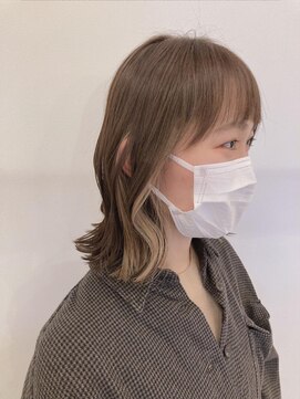 ネオヘアー 曳舟店(NEO Hair) ミントブラウン×インナーベージュ【クゴウ】