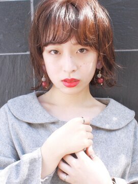 モリオフロムロンドン 松戸店(Morio from London) 【松戸　ムラマツ】前髪ウルフマッシュショートボブ30代