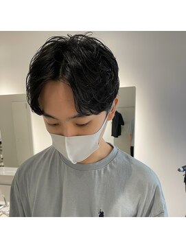 カウチソフ(kauti sofu) センターパートスタイル