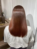 キュア 表参道(CURE)&nbsp;黒髪/グレージュカラー/ココアベージュ/ヘルシーロング[表参道]