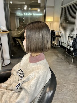 ラルテ 中目黒(L'arte) ボブ×グラデーションカラー