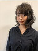 ふんわりパーマスタイル