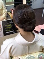 ヘアサロン ユニティ(Hair Salon Unity) 艶やかシニヨン