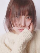 リッシュ(Hair&Eyelash Riche) 透明感カラー/切りっぱなしボブ/姫カット/シースルーバング