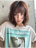 【ANDREY 宮村】ミディアムベージュパーマ