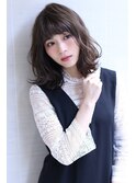 シルキーグレージュ大人レイヤースタイル