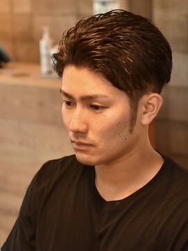 リム メンズヘア(LIM men's hair) 濡れ感リバースショート【メンズカット/メンズヘア】