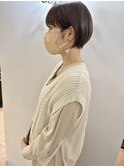 子供っぽくならないショートヘア