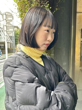 カゼ ダイカンヤマ Kaze DAIKANYAMA ナチュラル大人ミニボブ/ぷつっとカット