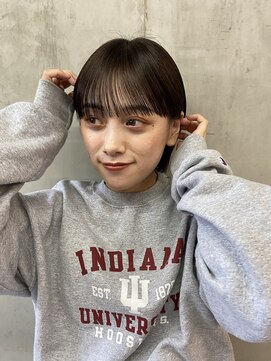 ソルトウォーター(SALT WATER) マッシュショート　コンパクトボブ　ショートボブ