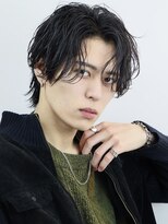 オーシャントーキョー 原宿(OCEAN TOKYO)&nbsp;波巻きパーマメンズツイストスパイラルパーマセンターパート