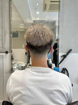 ガリカ 蔵前(Gallica) <土屋結良>メンズハイトーンシルバーカラー/ケアブリーチ