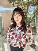 ゆる巻きパーマ