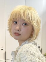 ロンドアンメゾン 原宿(Lond un Maison.)&nbsp;ボブ/顔周り/前髪カット+ブリーチ◎ハイトーンカラー[原宿]