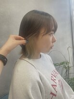 グローバルヘアー バランス(global hair BALANCE) 10代20代 イヤリングカラーベージュ/イヤリングカラー/ベージュ