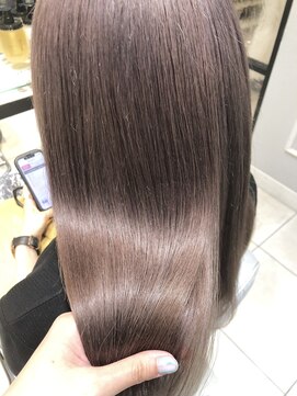 ネオリーブギンザ 銀座店(Neolive GINZA) ダブルカラー ブリーチ ラベンダーアッシュ カラー (銀座)