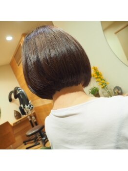 ジーグ(gigue)の写真/ダメージに合わせたトリートメントをご提案！髪の芯から潤いを与えツヤ感溢れる美髪を実現☆