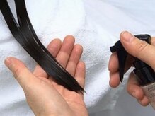 *3種類からお客様の髪質に合ったトリートメントを選択*