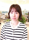 コテ巻き風ボブパーマ　Genta