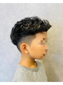 大人気/刈り上げ/極道パーマ/パーマ/男の子
