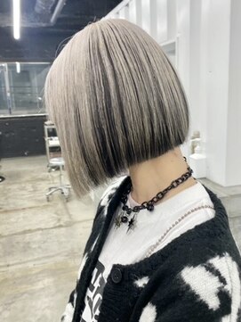 ココ 本八幡(KOKO) □デザインカラー＃ボブ＃イメチェン#アンブレラカラー