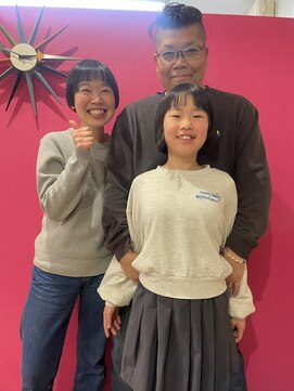 スノウ(snow) ファミリーなカット