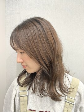 テーラヘアー 板橋店(TELA HAIR) 顏まわりミディアムレイヤー