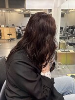 ビューズ(VIEWS)&nbsp;ロングパーマ/暖色カラー/艶感/レイヤーカット/バイカルテ