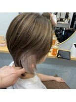 アオ 岡野 横浜(a-o)&nbsp;ショートウルフスタイル☆