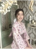 浴衣ヘアセット*