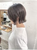 くびれヘア/アプリコットオレンジ/ハイライトカラー/恵比寿