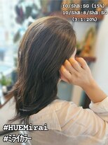 サーティーン(THIRTEEN)&nbsp;艶髪が手に入る♪パーソナル《HUEMirai》カラー《20代30代》