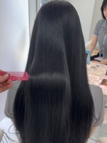 ロンドルピナス 小倉(Lond Lupinus)&nbsp;ミディアムヘア暗めカラー/デザインカラー/フェイスフレーミング