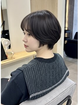バッカ 横浜桜木町店(BACCA) トップふんわりで絶壁解消|40代の大人ショート