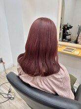 【日下】大人可愛い暖色カラーと丁寧なケア施術が大得意♪