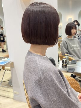 〈Tierra毛利仁美〉スッキリ小顔に!コンパクトボブ!